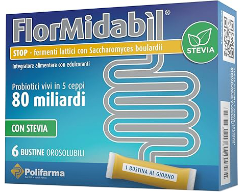 FLORMIDABIL STOP 6 BUSTINE CON STEVIA - Luckyfarma.it
