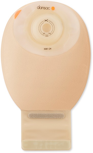 DANSAC NOVALIFE TRE 1 SACCA APERTA OPACA SOFTCONVEX MAXI PER ILEOSTOMIA CON FINESTRA RITAGLIABILE 15-34MM 540 ML 10 PEZZI - Luckyfarma.it