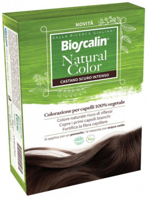 BIOSCALIN NATURAL COLOR CASTANO SCURO INTENSO 70 G - Luckyfarma.it