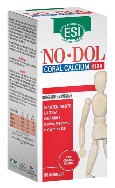 ESI NO DOL CORAL CALCIUM MAX 80 CAPSULE - Luckyfarma.it