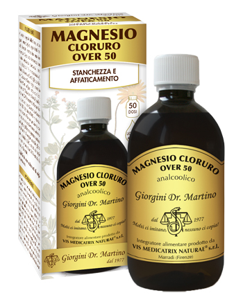 MAGNESIO CLORURO OVER 50 500 ML LIQUIDO ANALCOLICO - Luckyfarma.it