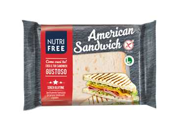 NUTRIFREE AMERICAN SANDWICH 60 G X 4 PEZZI - Luckyfarma.it
