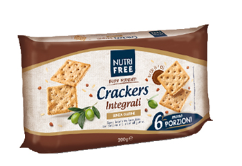 NUTRIFREE CRACKERS INTEGRALI 33,4 G X 6 PEZZI - Luckyfarma.it
