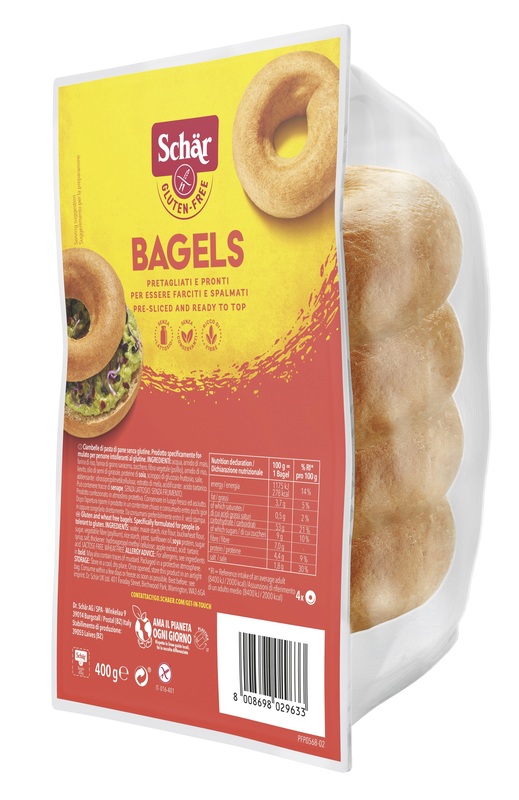 SCHAR BAGELS 4X100 G - Luckyfarma.it