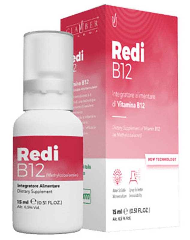 GLAUBER-PHARMA REDI-B12 SPRAY 15 ML - Luckyfarma.it