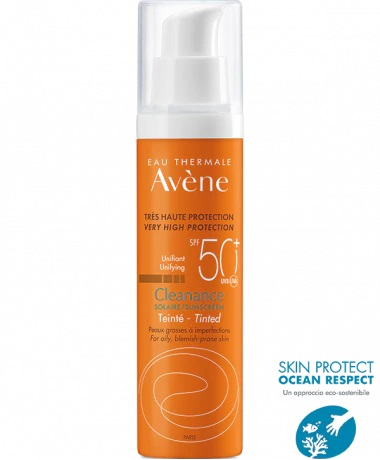 AVENE EAU THERMALE CLEANANCE SOLARE COLORATO 50+ 50 ML - Luckyfarma.it