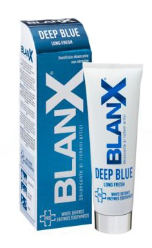 BLANX DEEP BLUE DENTIFRICIO SBIANCANTE NON ABRASIVO 25 ML - Luckyfarma.it
