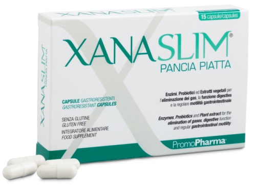 XANASLIM PANCIA PIATTA 15 CAPSULE GASTRORESISTENTI - Luckyfarma.it