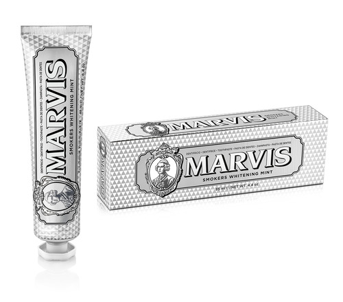 MARVIS SMOKERS WHITENING MINT DENTIFRICIO 85 ML - Luckyfarma.it
