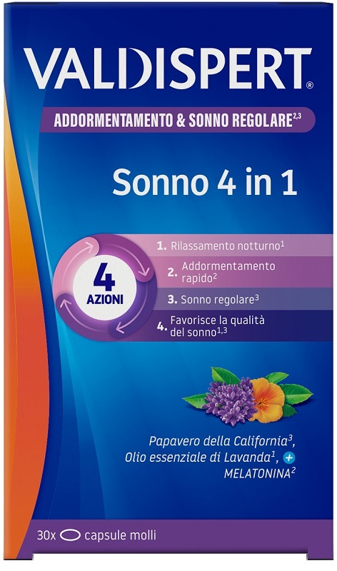 VALDISPERT NOTTE 4 IN 1 30 CAPSULE MOLLI - Luckyfarma.it