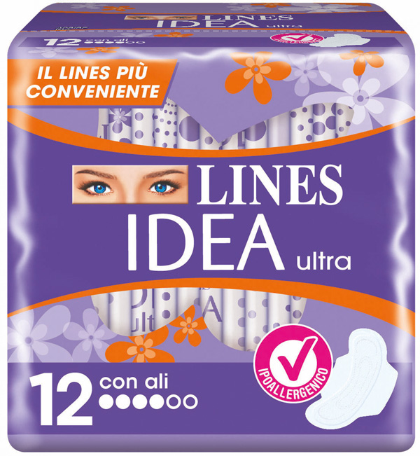 IDEA ULTRA ASSORBENTE GIORNO CON ALI 12 PEZZI - Luckyfarma.it