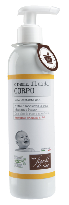 FIOCCHI DI RISO CREMA FLUIDA CORPO IDRATANTE 240 ML - Luckyfarma.it
