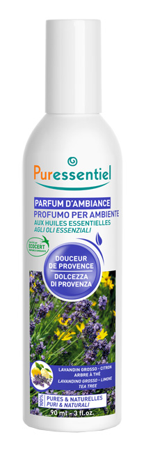 PURESSENTIEL PROFUMO AMBIENTE DOLCEZZA PROVENZA ECOCERT 90 ML - Luckyfarma.it