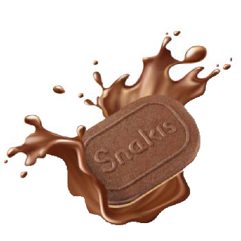 HAPPY FARM BISCOTTO CIALDA RIPIENO DI CREMA NOCCIOLA - SNAKIS NOCCIOLA 104 G - Luckyfarma.it