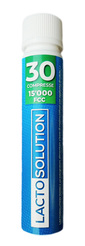 LACTOSOLUTION 15000 30 COMPRESSE - Luckyfarma.it