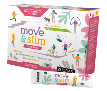 MOVE&SLIM IODIO FREE SCIROPPO 25 STICKPACK 10 ML - Luckyfarma.it