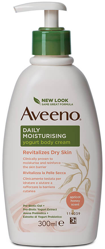 AVEENO CREMA CORPO YOGURT ALBICOCCA&MIELE 300 ML - Luckyfarma.it