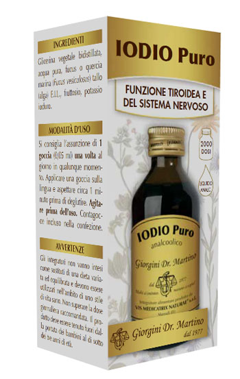 IODIO PURO ANALCOLICO 100 ML - Luckyfarma.it