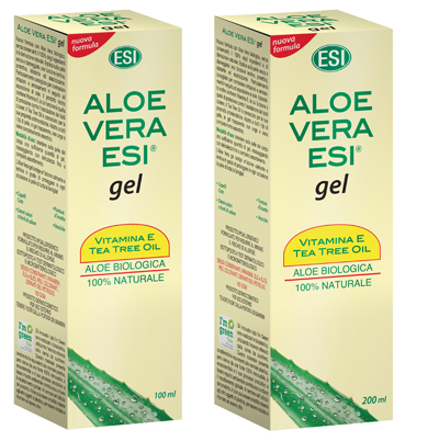 ESI ALOE VERA GEL VITAMINA E TEA TREE 100 ML - Luckyfarma.it