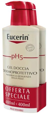 EUCERIN BIPACCO PH5 GEL DOCCIA 400 ML + 400 ML - Luckyfarma.it