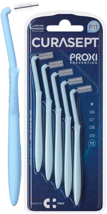 CURASEPT PROXI ANGLE P11 AZZURRO/LIGHT BLUE - Luckyfarma.it