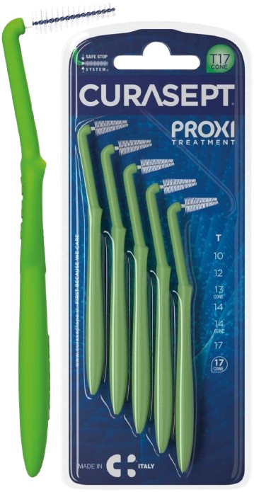 CURASEPT PROXI ANGLE T17 CONE VERDE/GREEN - Luckyfarma.it