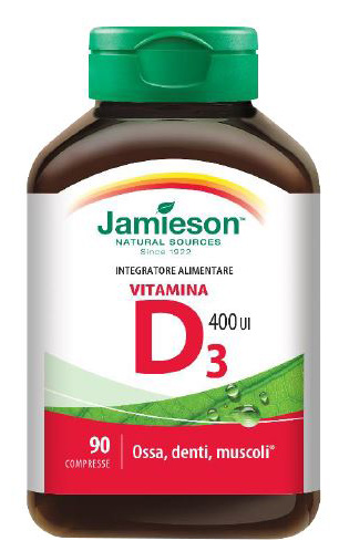 JAMIESON VITAMINA D 400 90 COMPRESSE - Luckyfarma.it