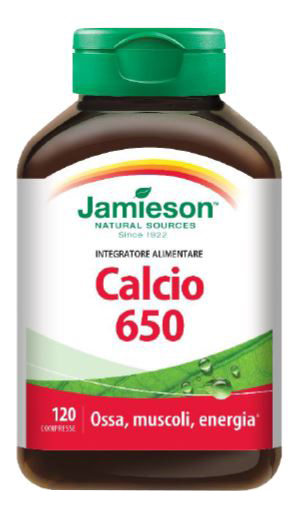 JAMIESON CALCIO 650 120 COMPRESSE - Luckyfarma.it