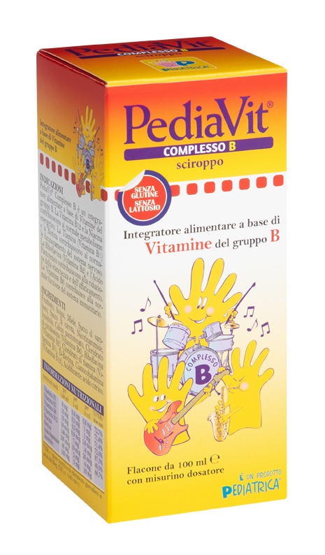 PEDIAVIT COMPLESSO B SCIROPPO 100 ML - Luckyfarma.it