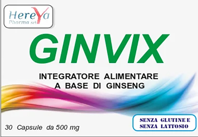 GINVIX 30 CAPSULE - Luckyfarma.it