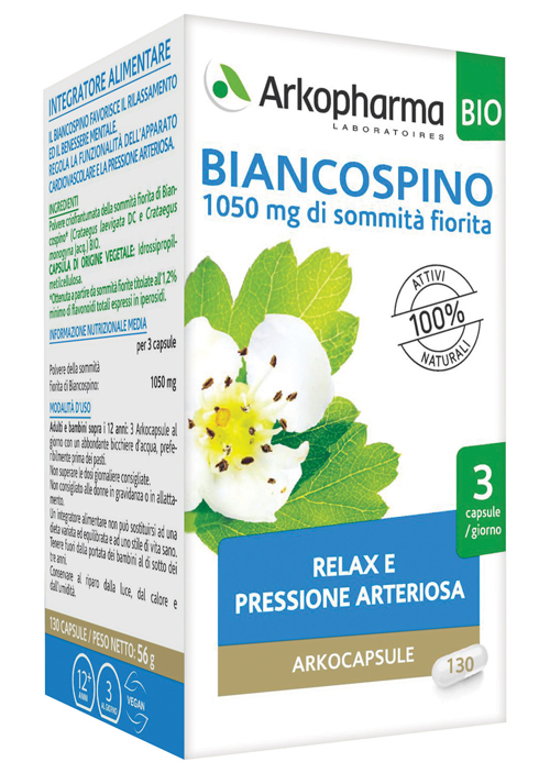 ARKOCAPSULE BIANCOSPINO BIO 45 CAPSULE - Luckyfarma.it