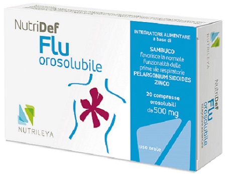 NUTRIDEF FLU OROSOLUBILE 20 COMPRESSE - Luckyfarma.it