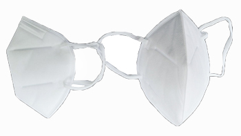 GREENCARE MASCHERINA KN95 ADULTO 15,5X10,5 CM BIANCO 4 STRATI 6 PEZZI MONOUSO - Luckyfarma.it