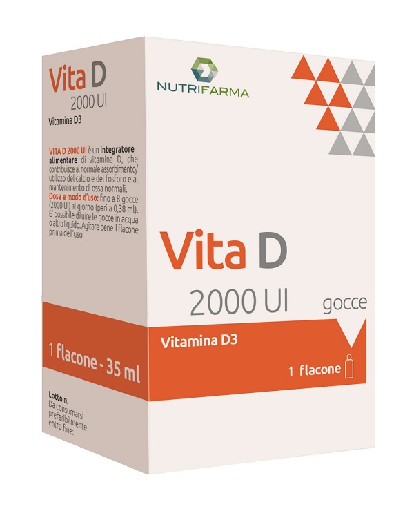 VITA D 2000UI GOCCE 35 ML - Luckyfarma.it