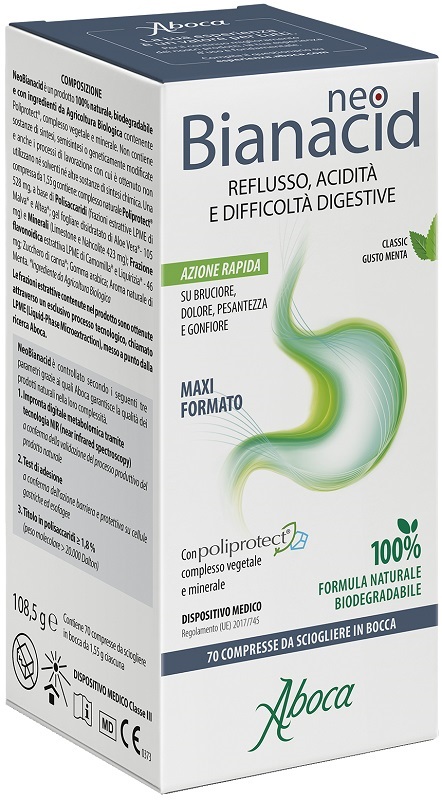 NEOBIANACID 70 COMPRESSE MASTICABILI - Luckyfarma.it