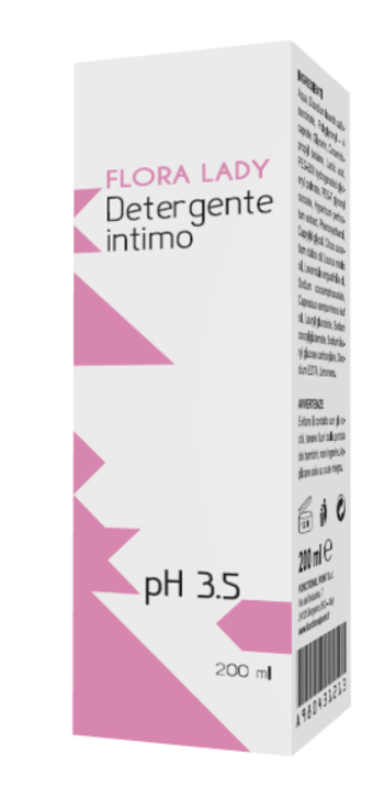 FLORA LADY DETERGENTE INTIMO PH 3,5 200 ML - Luckyfarma.it
