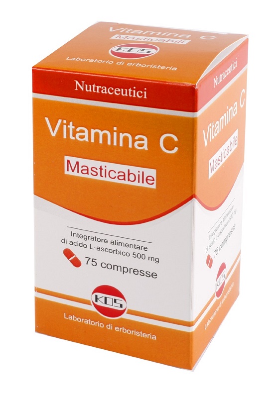 VITAMINA C MASTICABILE 75 COMPRESSE - Luckyfarma.it