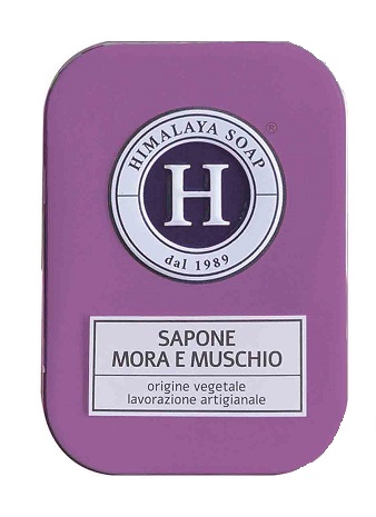 HIMALAYA SAPONE MORA E MUSCHIO IN LATTINA 100 G - Luckyfarma.it