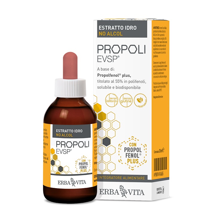 PROPOLI EVSP ESTRATTO IDRO NO ALCOL 30 ML - Luckyfarma.it
