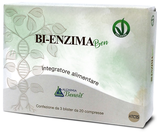 BI ENZIMA BEN 60 COMPRESSE - Luckyfarma.it