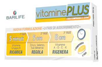 BARILIFE VITAMINE PLUS 30 COMPRESSE TRIFASE - Luckyfarma.it
