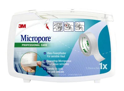 CEROTTO IN CARTA 3M MICROPORE SURGICAL TAPE M5X1,25MM REFILL - Luckyfarma.it