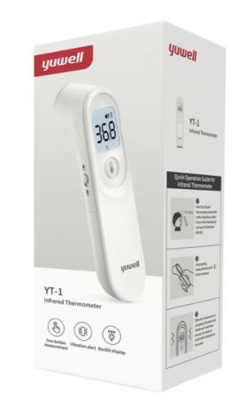 TERMOMETRO INFRAROSSI YT-1 1 PEZZO - Luckyfarma.it