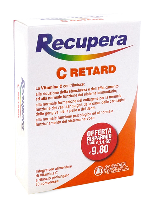 RECUPERA C RETARD 30 COMPRESSE - Luckyfarma.it