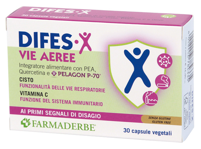 DIFES-X VIE AEREE 30 CAPSULE - Luckyfarma.it