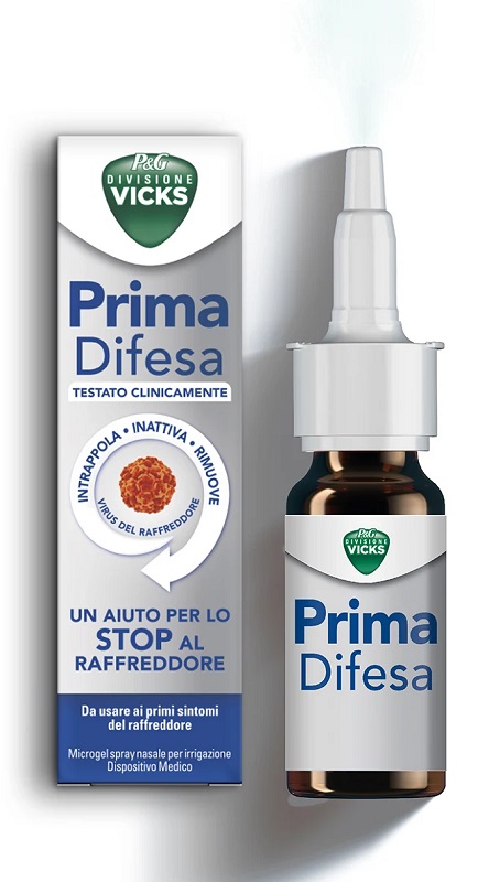 VICKS PRIMA DIFESA MICROGEL SPRAY NASALE IN MICROGEL 15 ML - Luckyfarma.it