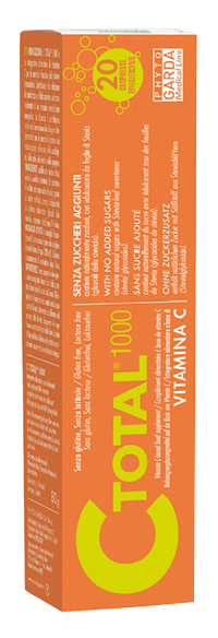 C TOTAL 1000 VITAMINA C 20 COMPRESSE EFFERVESCENTI - Luckyfarma.it