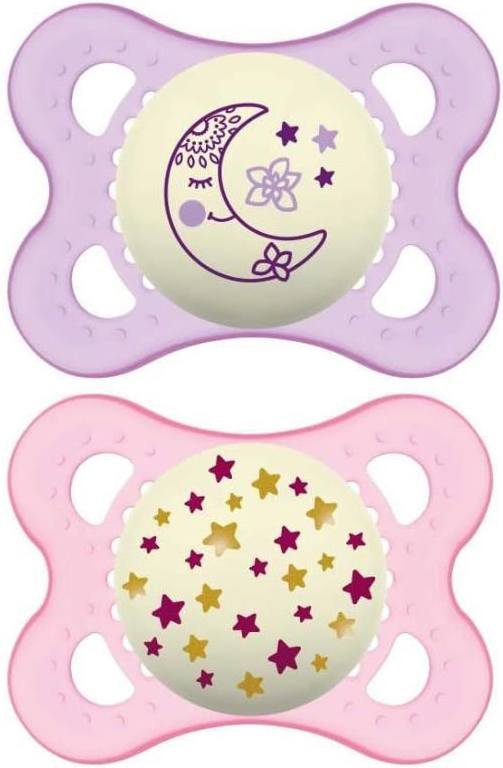 MAM NIGHT SUCCHIETTO 2-6 MESI SILICONE DOPPIO FEMMINA - Luckyfarma.it