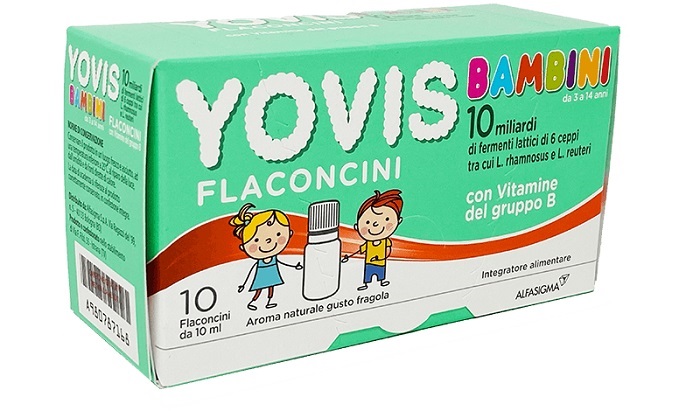 YOVIS BAMBINI FRAGOLA 10 FLACONCINI DA 10 ML - Luckyfarma.it
