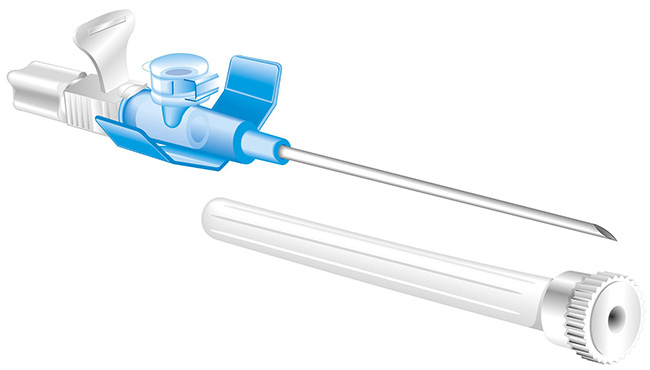 AGO CANNULA A 2 VIE STERILE MONOUSO VENOPIC FEP GAUGE 22X25 1 PEZZO - Luckyfarma.it
